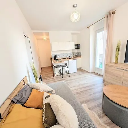 Et Commerces De - Appt 3 Personnes Apartamento Pornichet